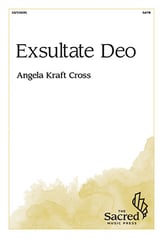 Exsultate Deo SATB choral sheet music cover